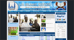Desktop Screenshot of laislamiccenter.com